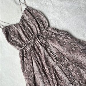 Banana Republic Snake Print Dress